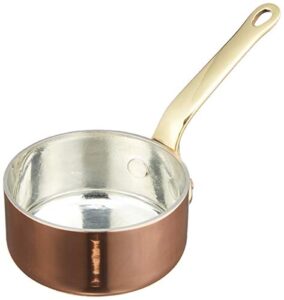wadasuke seisakusho 2501-0050 copper petite pan, 2.0 inches (5 cm), h26