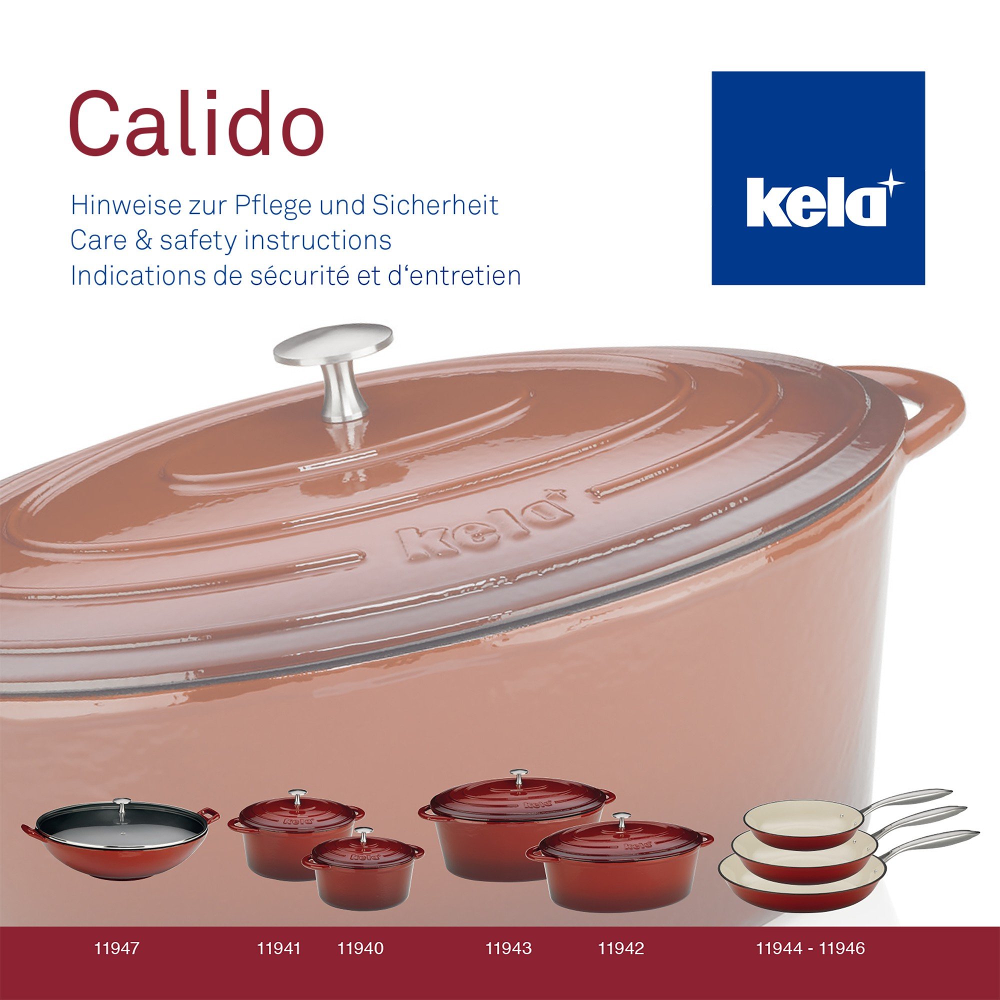 Kela Calido 11943 Kera Cocotte Oval, 14.2 inches (36 cm)