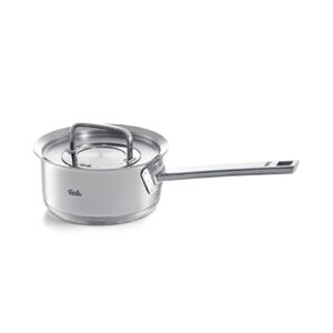 fissler original-profi collection stainless steel sauce pan with lid, 1.5 quarts