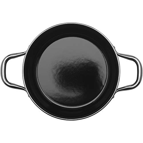 Silit Elegance Line Kochtopf mit Glasdeckel 16 cm Stewing pot 1.3 l, 1,3l, 16cm