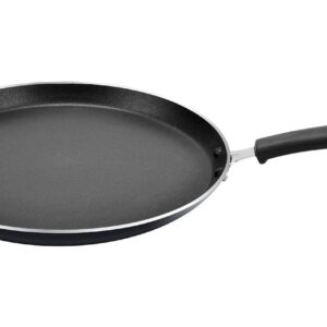 PRC Online Retail Dosa Pan/Non Stick Dosa Tawa Size- 300 mm,Thickness- 2.4mm / dosa tawa/dosa tawa non stick/dosa pan indian/dosa pan non stick,Color : Black and Brown