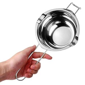 1 PC Stainless Steel Chocolate Melting Pot,for Candle Making Butter Candy Ice Cubes