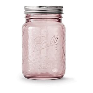 Ball Jar Rose Vintage Regular Mouth Quart Canning Jars, 4-Pack, 4 Pack