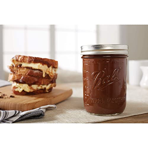 Ball Wide Mouth Pint 16-Ounces Mason Jars with Lids and Bands, (Set of 3)