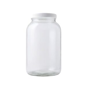 fastrack 1-1 gallon wide mouth mason jar, clear