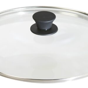 Lodge Manufacturing Company GL12 Tempered Glass Lid, 12", Clear