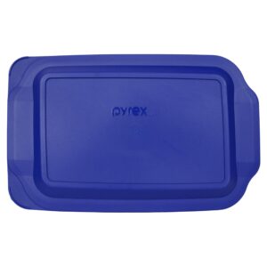 pyrex 233-pc 3qt lagoon blue replacement food storage lid - made in the usa