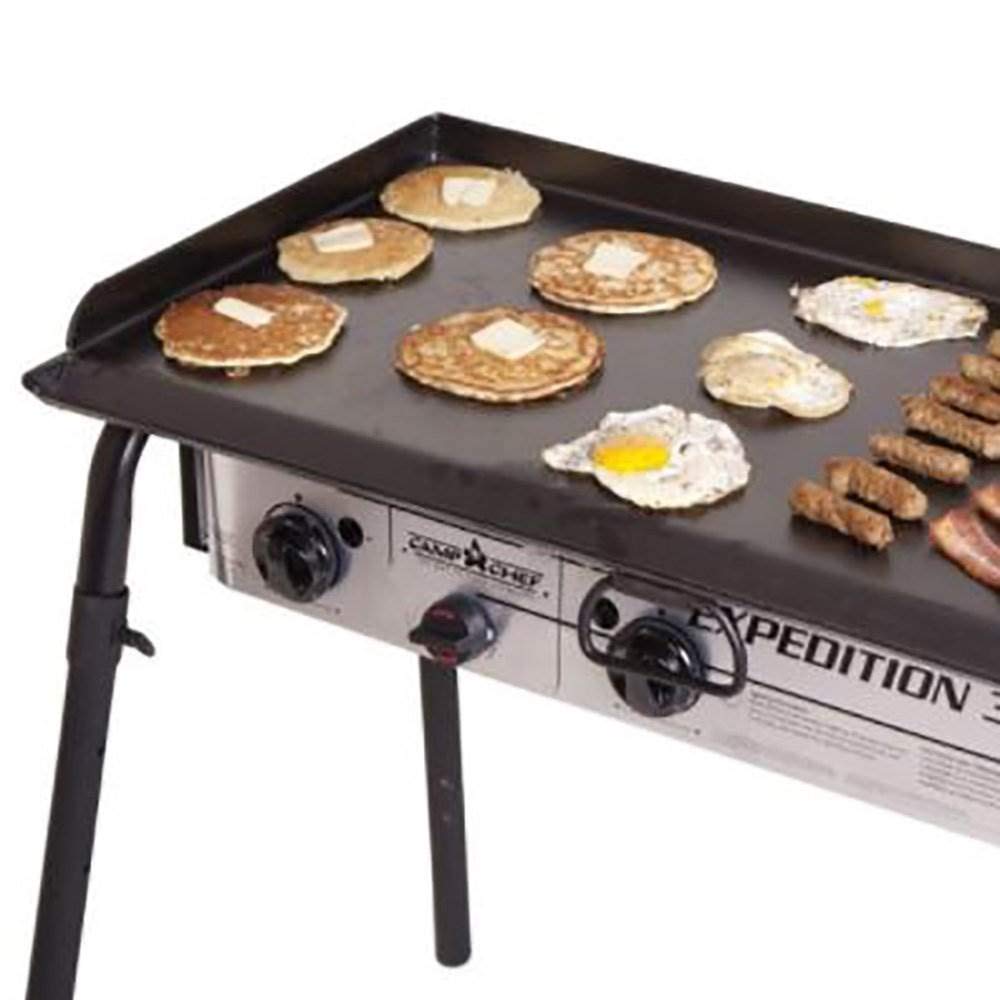 Camp Chef Professional Fry Griddle, 3 Burner Griddle, Cooking Dimensions: 16 in. x 38 in