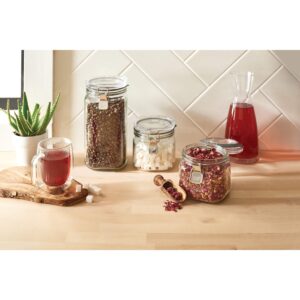 Ball Storage Latch Jars, 3-Pack