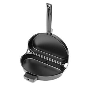 Fox Run Non-Stick Folding Omelette Pan, 8 inches, Metallic