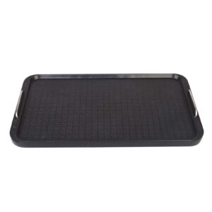 flat top griddle for stovetop, non-stick griddle grill pan, stove top grill,14.96" x 8.66", works with power xl,chefman, carl schmidt sohn, cusimax, techwood smokeless grill,aluminum,dishwasher safe