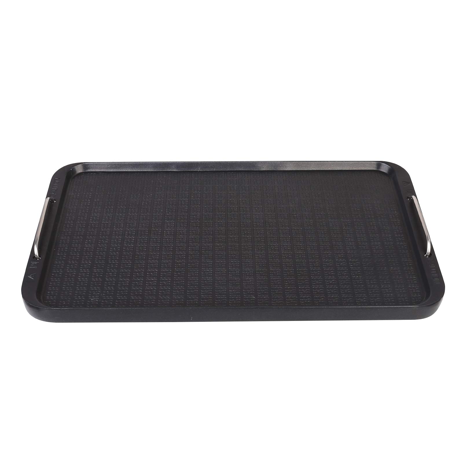 Flat Top Griddle for Stovetop, Non-Stick Griddle Grill Pan, Stove Top Grill,14.96" x 8.66", Works with Power XL,Chefman, Carl Schmidt Sohn, Cusimax, Techwood Smokeless Grill,Aluminum,Dishwasher Safe