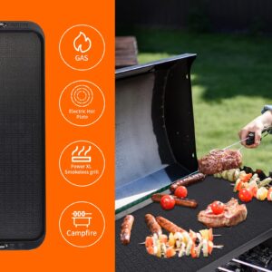 Flat Top Griddle for Stovetop, Non-Stick Griddle Grill Pan, Stove Top Grill,14.96" x 8.66", Works with Power XL,Chefman, Carl Schmidt Sohn, Cusimax, Techwood Smokeless Grill,Aluminum,Dishwasher Safe