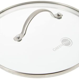 GreenPan Glass Lid with Stainless Steel Handle, 8"