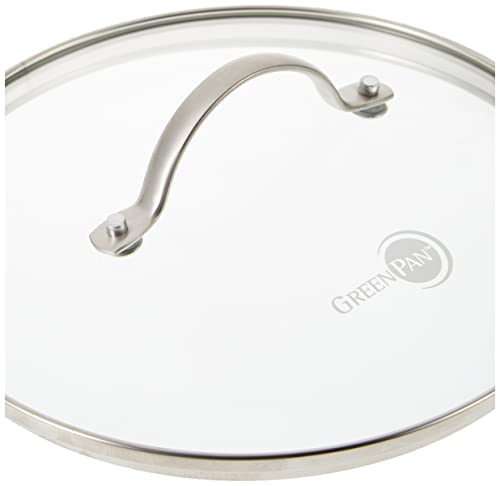 GreenPan Glass Lid with Stainless Steel Handle, 8"