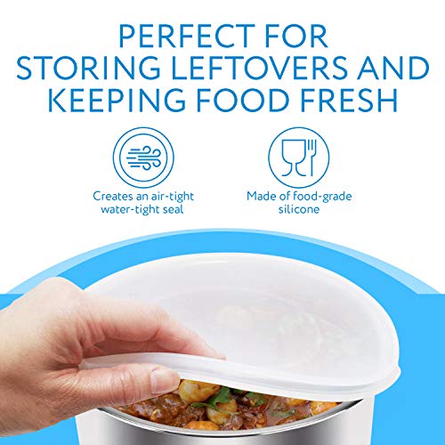 IMPRESA 3 Quart Silicone Lid - Instant Pot -Compatible - Insta Pot Pressure Cooker Lid for All Mini 3 Qt Models