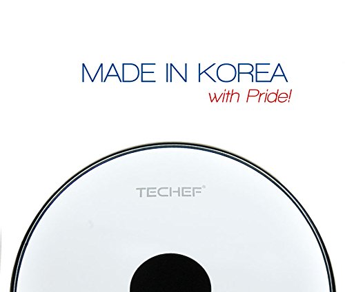 TECHEF Cookware Tempered Glass Lid, Made in Korea (12-Inch)