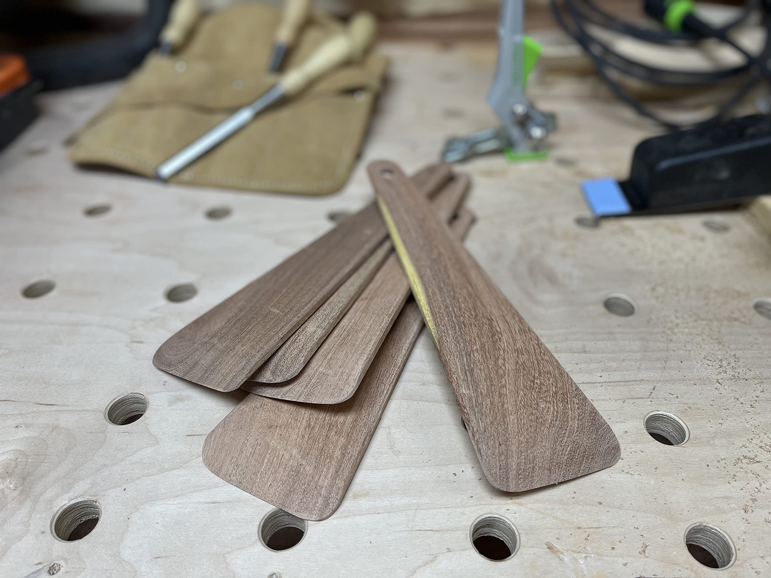 COWBOY SPATULA Mesquite Wood - Handmade in Texas, Made in USA, Perfect for cast iron cookware, steel cookware, nonstick cookware, Personalize it with a Monogram or Engraving!