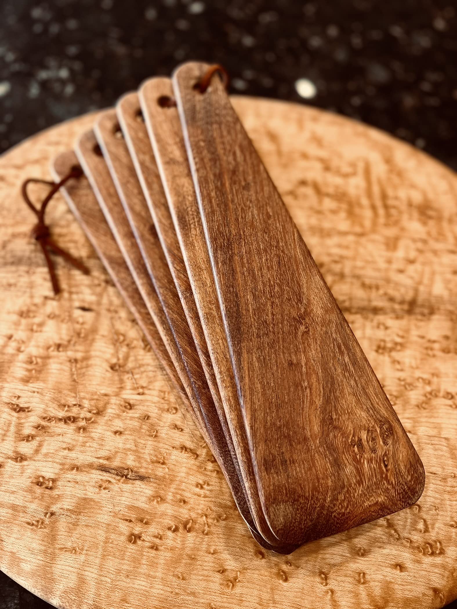 COWBOY SPATULA Mesquite Wood - Handmade in Texas, Made in USA, Perfect for cast iron cookware, steel cookware, nonstick cookware, Personalize it with a Monogram or Engraving!