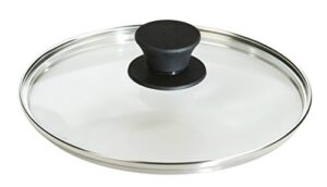 lodge manufacturing company gl8 tempered glass lid, 8", clear