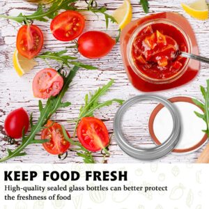 SLifeJars 32 oz 9 Pcs Mason Jars with Regular Metal Airtight Lids and Bands, Clear Quart Canning Jars, Large Mason Jars for Jam, Salads, Pickling, Jelly, Overnight Oats, Fruit