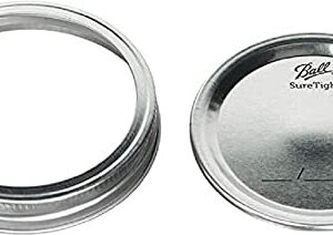 Ball Regular Mouth Lids and Bands (12-Pack)