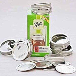 Ball Regular Mouth Lids and Bands (12-Pack)