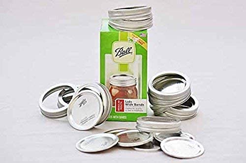 Ball Regular Mouth Lids and Bands (12-Pack)