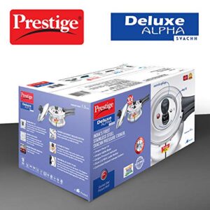 Prestige PRESSURE COOKER, 1.5 Liter, SILVER ,Stainless steel