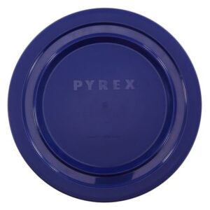 pyrex 7404-pc 4.5 quart blue mixing bowl replacement food storage lid - made in the usa