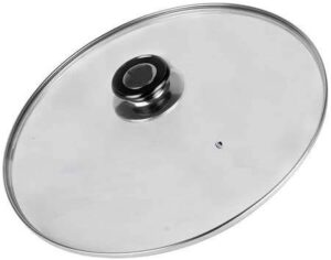 tempered glass lid for instant pot - universal pan or pot cover (34 cm / 13 5/8 inches)