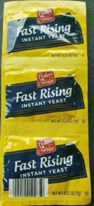 1 strip of 3 baker corner rapid rise instant fast rising yeast bread baking dry