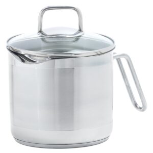 Norpro 8 Cup Multi Pot with Straining Lid, 1.9 Liter, Silver