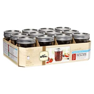 kerr 1 pint canning jar regular mouth 70610-00503 - 12 / cs