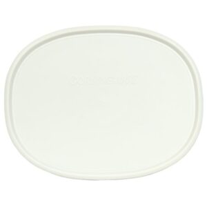 corningware f-2-pc oval french white lid (compatible with the 2.5qt or the 1.5qt) - made in the usa
