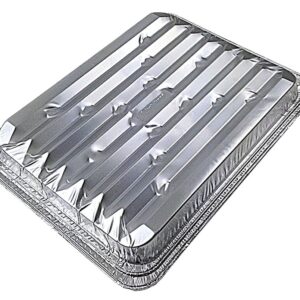 Handi-Foil Disposable Aluminum Foil Broiler Baking Cooking Pan - HFA REF # 333 (25)