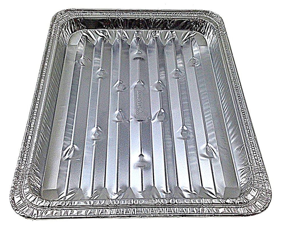 Handi-Foil Disposable Aluminum Foil Broiler Baking Cooking Pan - HFA REF # 333 (25)