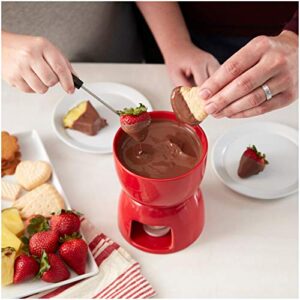 Wilton Ceramic Fondue Set