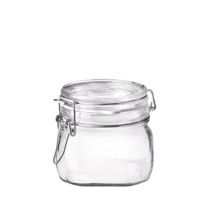 BORMIOLI ROCCO .5L Glass Canning Jar, 1 EA