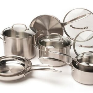 CUISINART 12-Piece Stainless Steel Cookware Set