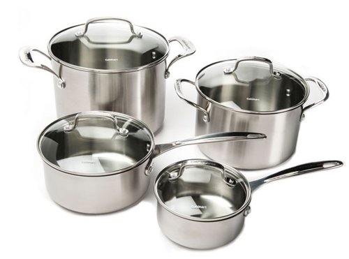 CUISINART 12-Piece Stainless Steel Cookware Set