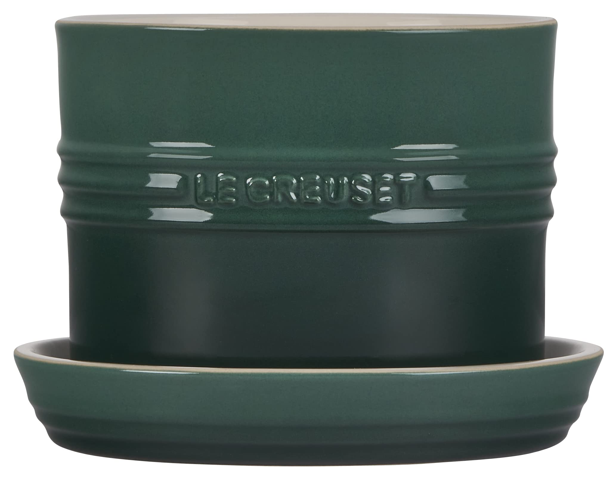 Le Creuset Stoneware Herb Planter, 5.5 Inches, Artichaut