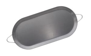 comal para tortillas grandes para estufas for tortillas y quesadilla carbon steel heavy duty metal handle (10 inch)