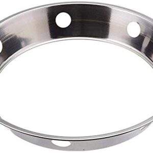 Ycanware Wok Ring is Suitable for All Woks, Steel Wok Rack 7¾-Inch and 9¾-Inch Reversible Size(2 Pack)