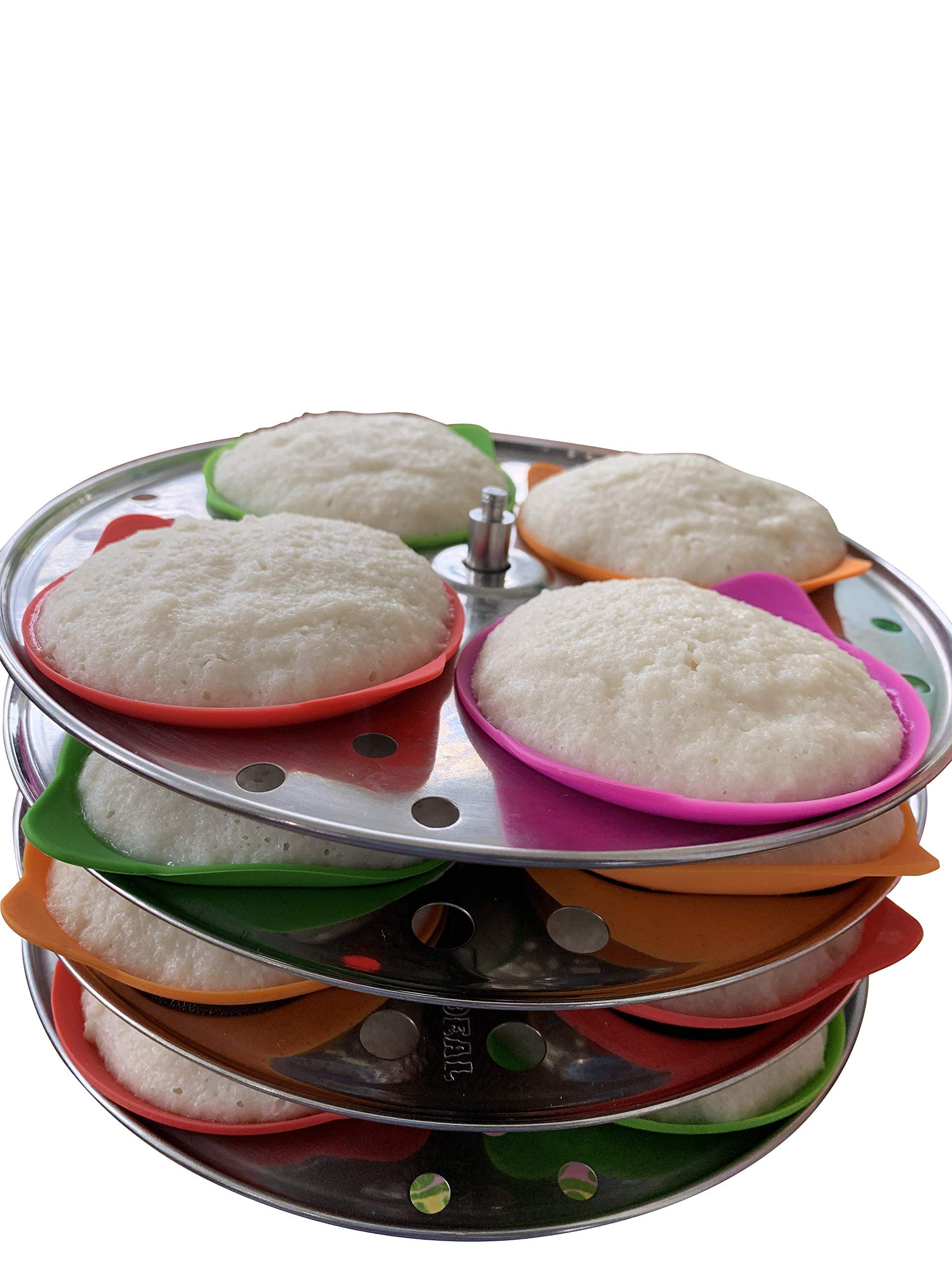 Silicone Idli Liners, Set of 16