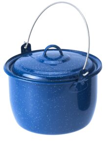 gsi outdoors 3 qt. convex kettle for soup, stew, or water pot for camping