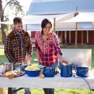 GSI Outdoors 3 qt. Convex Kettle for Soup, Stew, or Water Pot for Camping