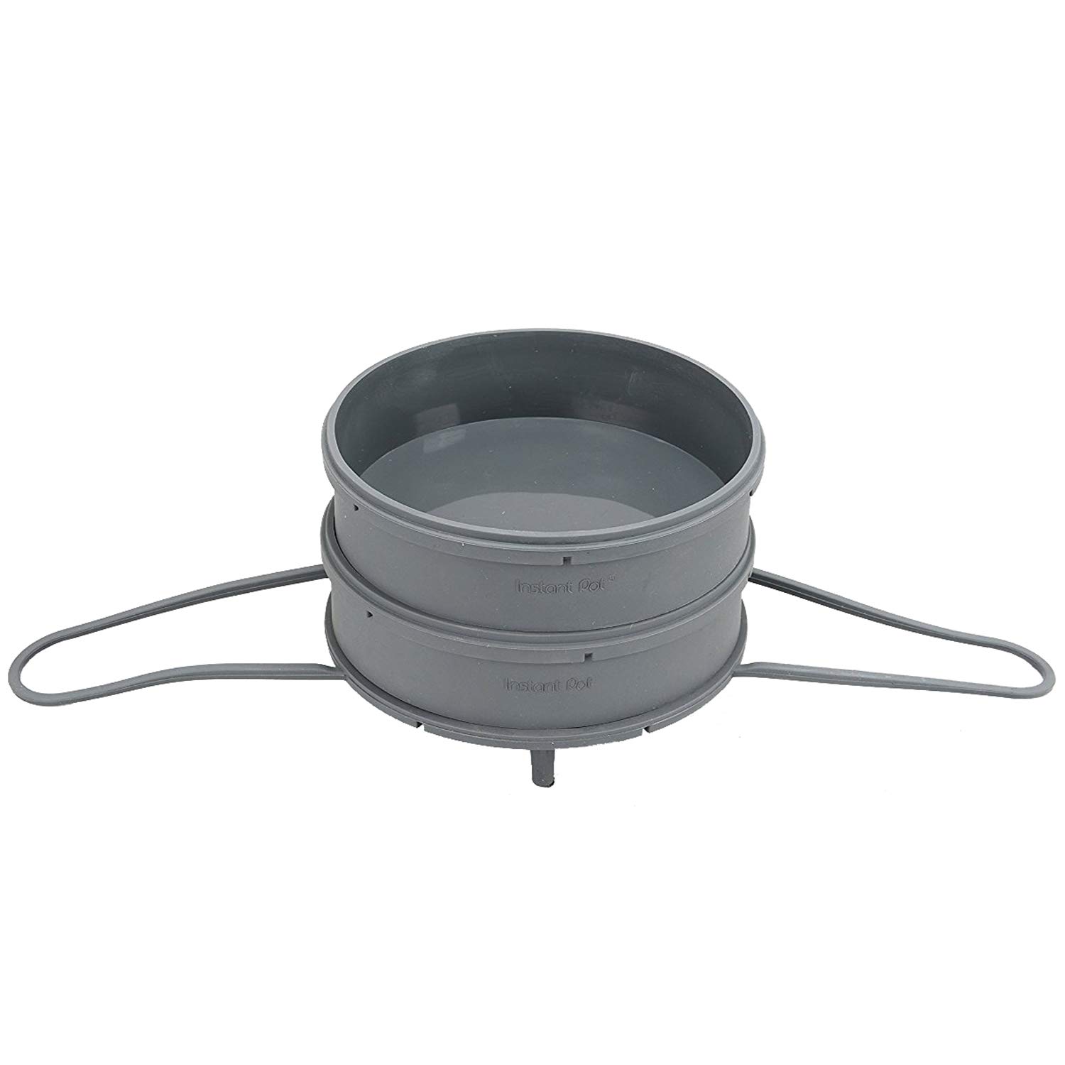 Instant Pot Electric Pressure Cooker Accessory Official Steamer Insert Set, Includes Long Handled Trivet, Steamer Basket, Broiler Pan to fit all 8qt and 6qt models