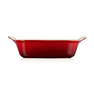 Le Creuset Stoneware Heritage Square Dish, 3 qt. (9"), Cerise