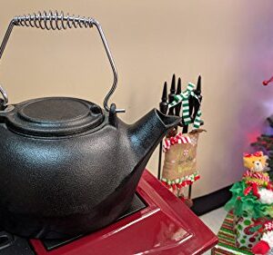 US Stove Company Kettle Fireplace 3Qt Black, L